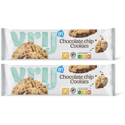 AH Glutenvrij Chocolate chip cookies 2-pack