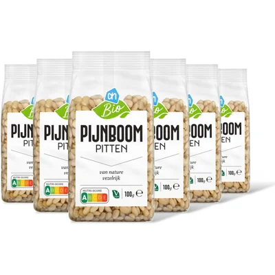 AH Biologisch Pijnboompitten 6 pack