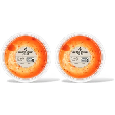 AH Mascarpone roomkaas chili dip 2-pack