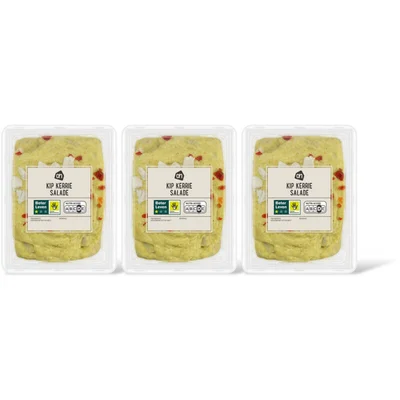 AH Kipkerrie salade 3-pack