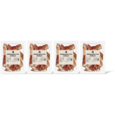 AH Serranohamrolletjes roomkaas 4-pack