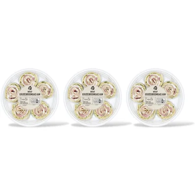 AH Wrap kruidenroomkaas ham 3-pack