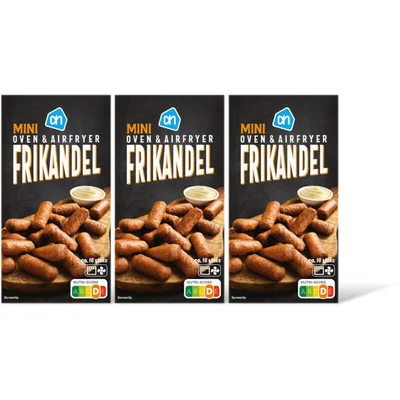 AH Mini oven & airfryer frikandellen 3-pack