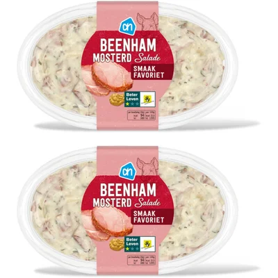 AH Beenham mosterd salade 2-pack