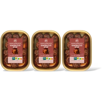 AH Gehaktballetjes ketjap 3-pack