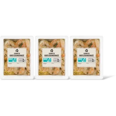 AH Garnalen knoflookmarinade 3-pack