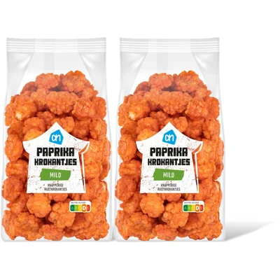 AH Paprika krokantjes mild 2-pack