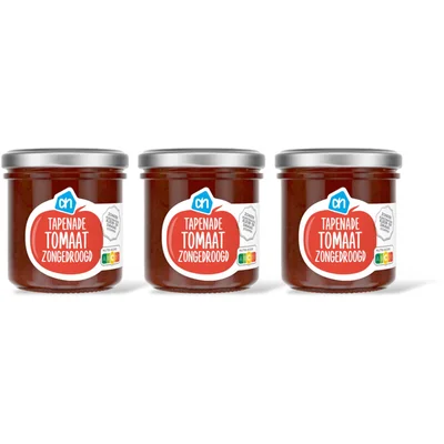 AH Tapenade tomaat zongedroogd 3-pack
