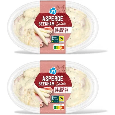 AH Asperge beenham salade 2-pack