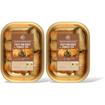 AH Crispy mini borek spinazie feta 2-pack