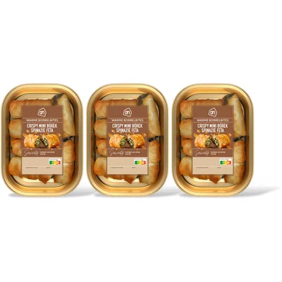 AH Crispy mini borek spinazie feta 3-pack