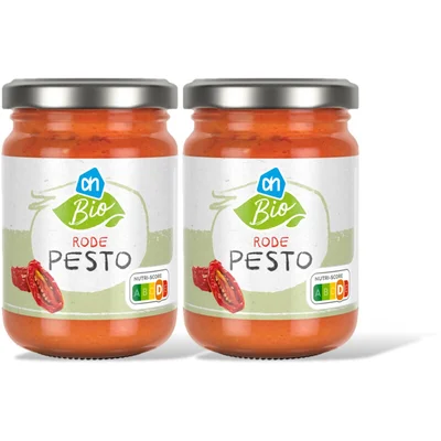AH Biologisch Pesto rosso 2 pack