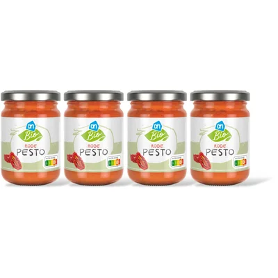 AH Biologisch Pesto rosso 4 pack