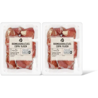 AH Roomkaasrolletjes coppa vijgen 2-pack