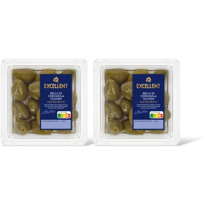 AH Excellent Bella di Cerignola olijven 2-pack