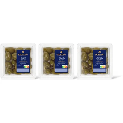 AH Excellent Bella di Cerignola olijven 3-pack