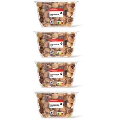 AH Gezouten macadamia mix 4-pack