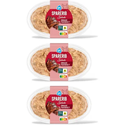 AH Sparerib salade 3-pack