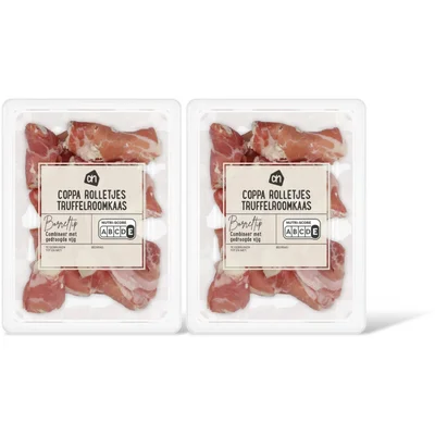 AH Copparolletjes truffelroomkaas 2-pack