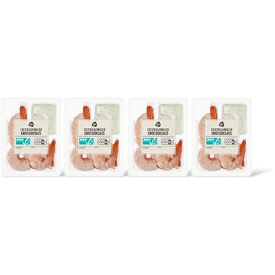 AH Cocktailgarnalen knoflooksaus 4-pack