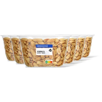AH Pinda's extra groot ongezouten 6-pack