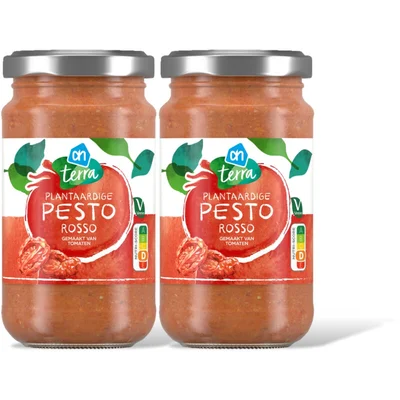 AH Terra Plantaardige pesto rosso 2-pack