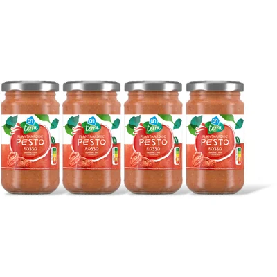 AH Terra Plantaardige pesto rosso 4-pack