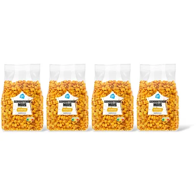 AH Geroosterde mais gezouten 4-pack