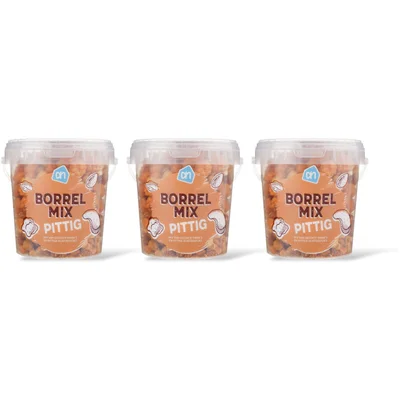 AH Borrelmix pittig 3-pack