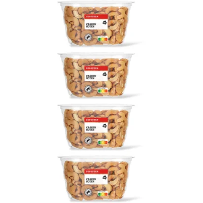 AH Gezouten cashewnoten 4-pack
