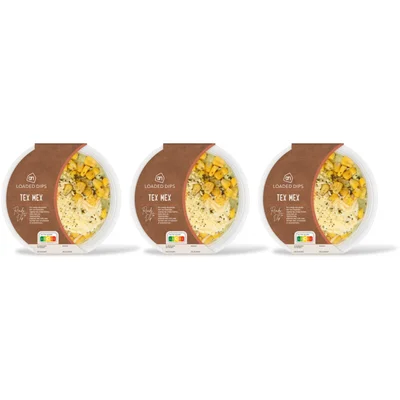 AH Loaded dip tex mex 3-pack