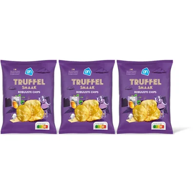 AH Robuuste chips truffelsmaak 3-pack