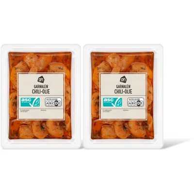 AH Garnalen chili-olie 2-pack