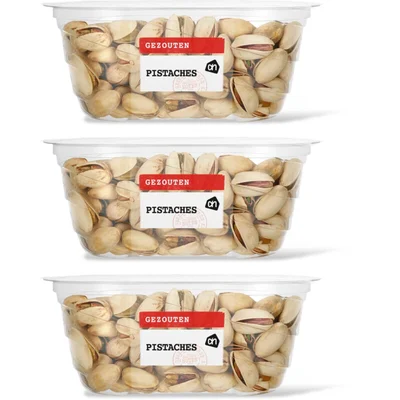 AH Pistachenoten gezouten 3-pack