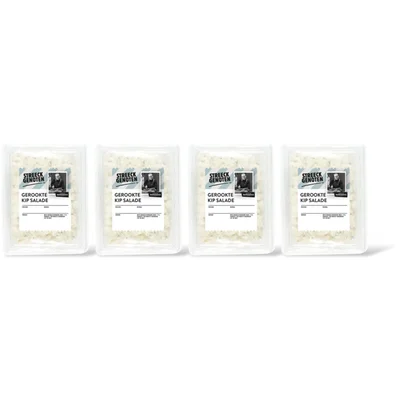 Streeckgenoten Gerookte kipsalade 4-pack