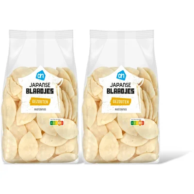 AH Japanse blaadjes gezouten 2-pack