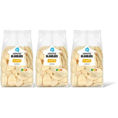 AH Japanse blaadjes gezouten 3-pack