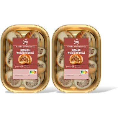 AH Brabants worstenbroodje 2-pack