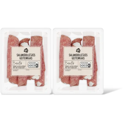 AH Salamirolletjes geitenkaas 2-pack