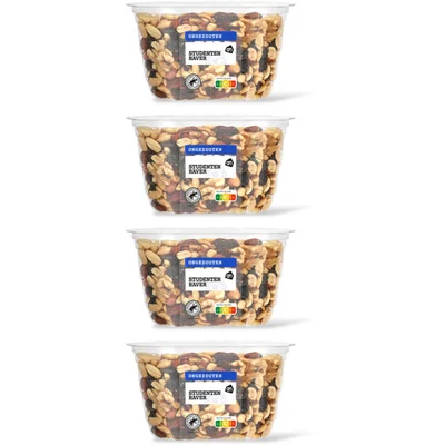 AH Studentenhaver ongezouten 4-pack