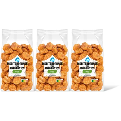 AH Mediteraanse stijl krokantjes mild 3-pck