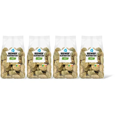 AH Zeewier rijstzoutjes mild 4-pack