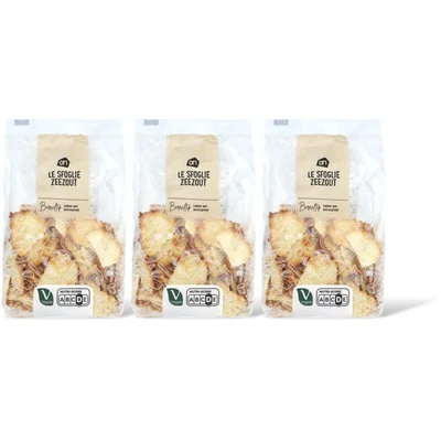 AH Le sfoglie zeezout 3-pack