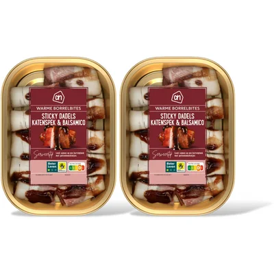 AH Sticky dadels katenspek & balsamico 2-pk