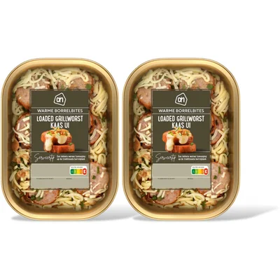 AH Loaded grillworst kaas ui 2-pack