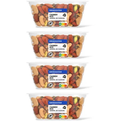 AH Cashewmix ongezouten 4-pack