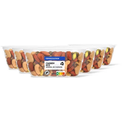 AH Cashewmix ongezouten 6-pack