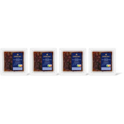 AH Excellent Leccino Italiaanse kruiden olijven 4-pck