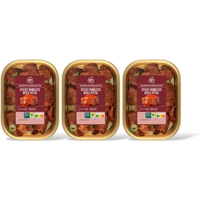 AH Sticky boneless bites pittig 3-pack