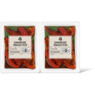 AH Gemarineerde tomaatjes pesto 2-pack